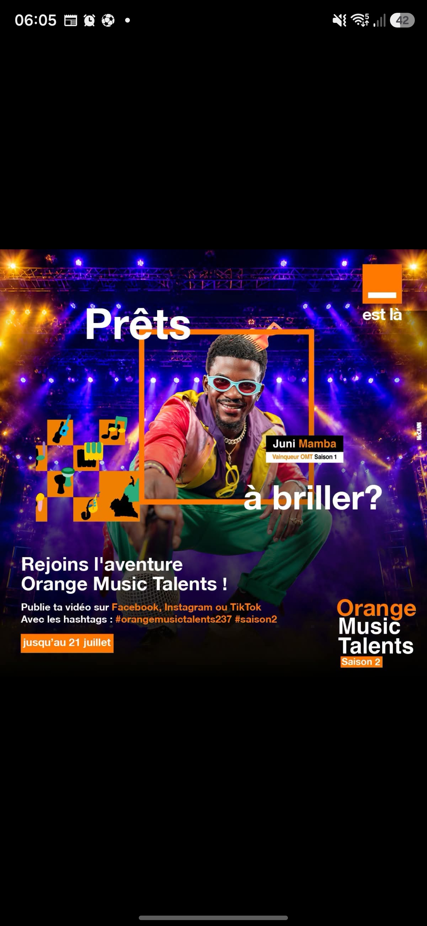 Affiche de l'événement ORANGE MUSIC TALENT