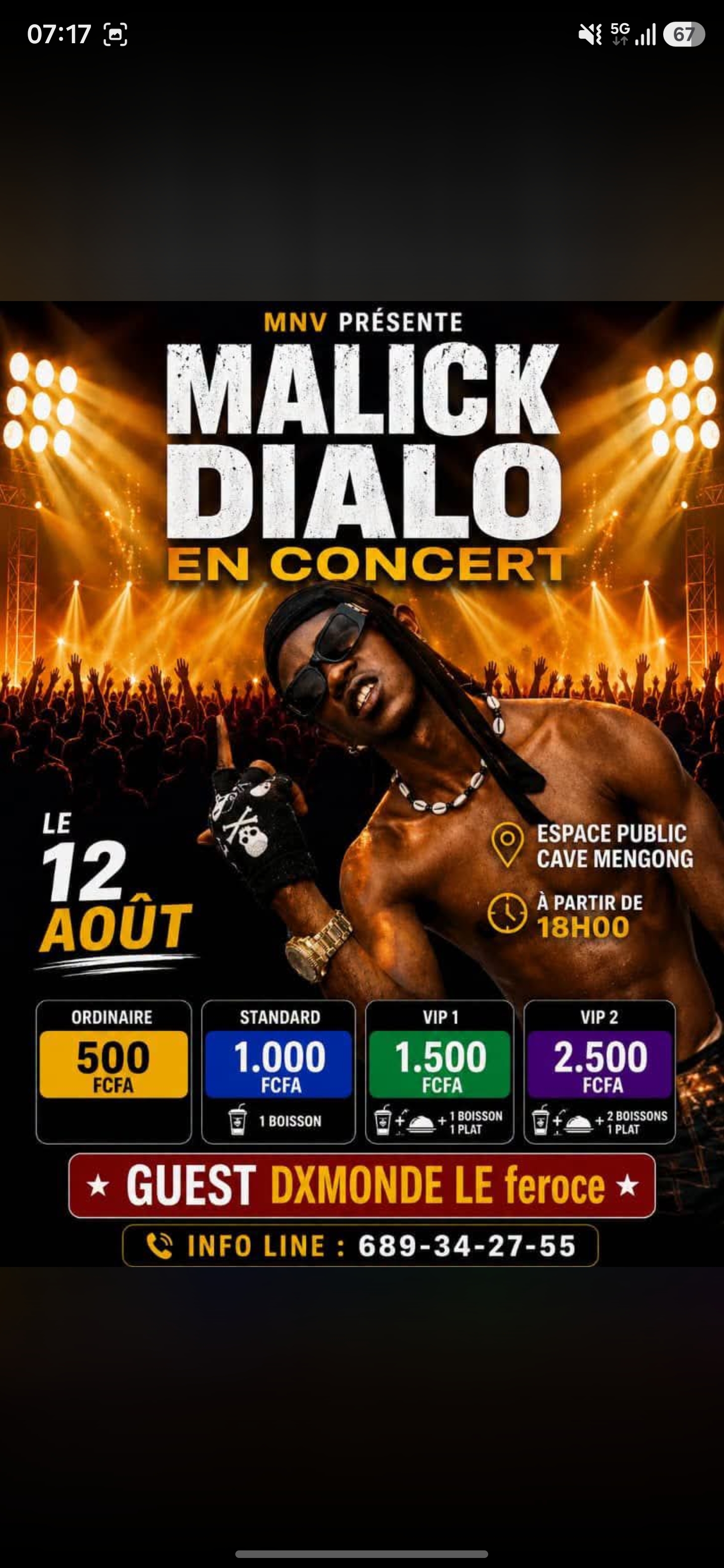 Affiche de l'événement MALICK DIALO EN CONCERT