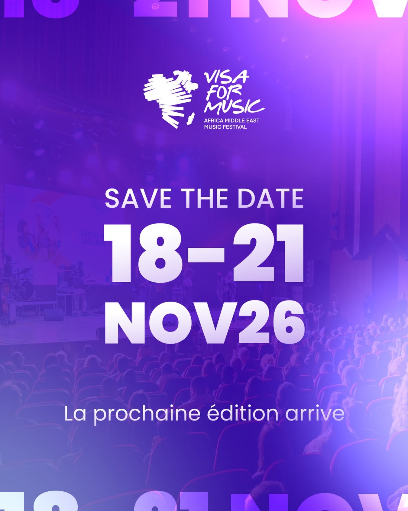 Affiche de l'événement Visa For Music 2026