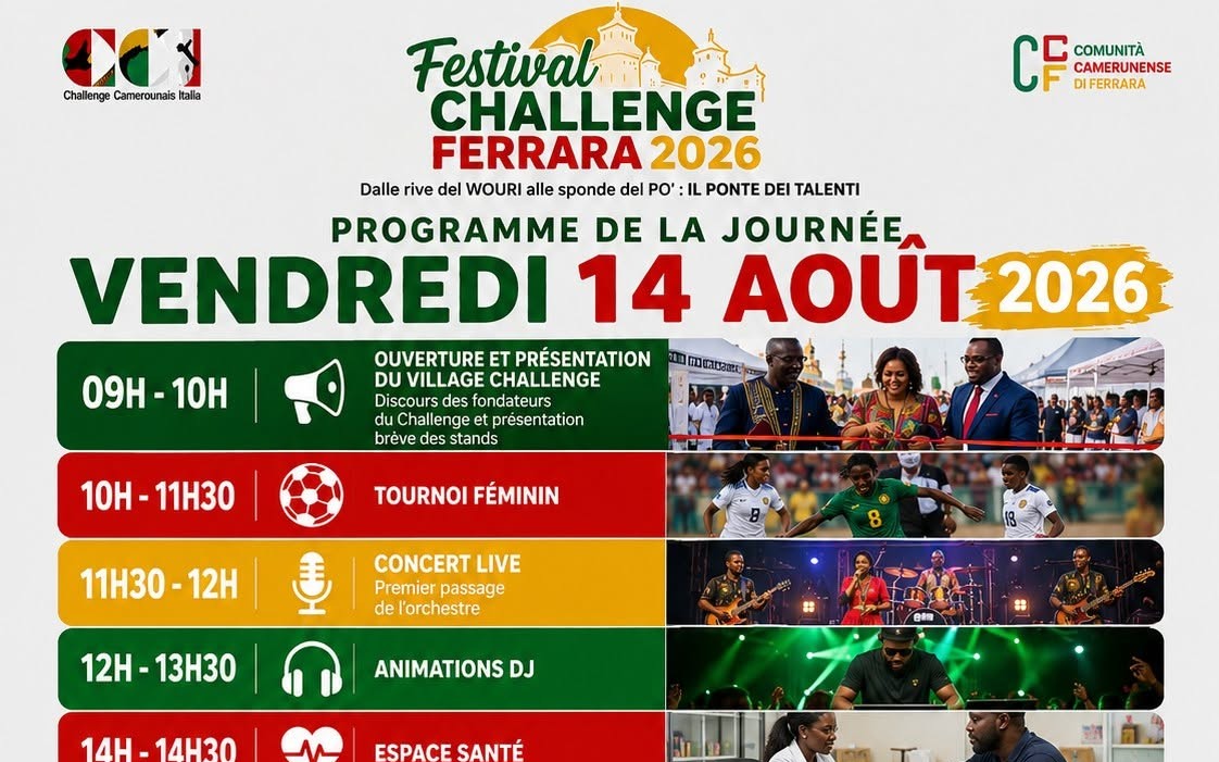 Affiche de l'événement Festival Challenge 2026 FERRARA