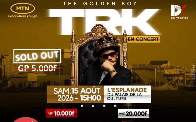 Affiche de l'événement TRK EN CONCERT